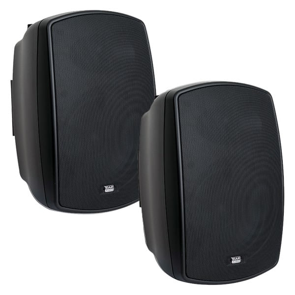 Boxe exterior terasa Dap Audio EVO 6T, Negru, Set