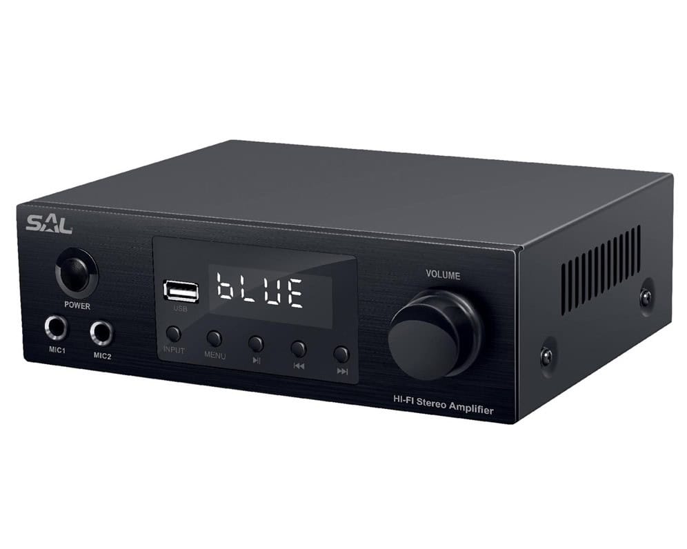 Amplificator Audio Stereo SAL BTA 250, 2x50W, BT-FM-USB
