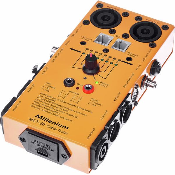 Tester Cabluri Audio Millenium MCT-20
