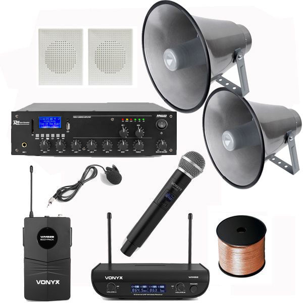 Sistem Sonorizare Biserica A13, interior exterior, bluetooth, USB