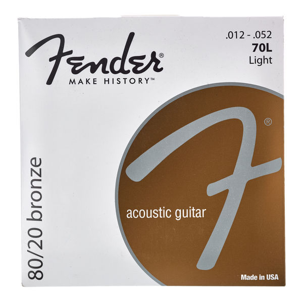 Set Corzi Chitara Acustica Fender 70L, 012-052