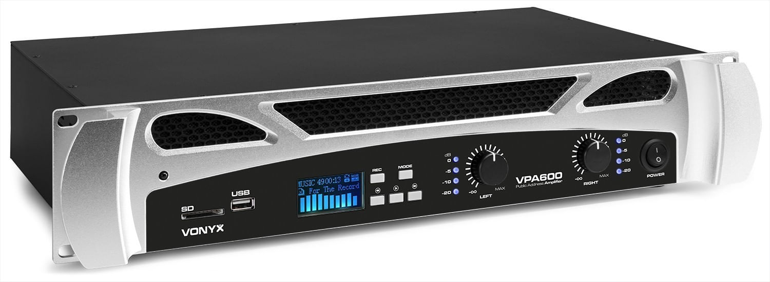 Amplificator Audio Vonyx VPA600 Bluetooth, SD, USB