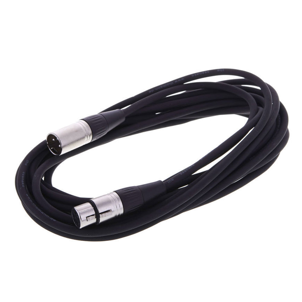Cablu Microfon XLR 6 m the sssnake SM6BK