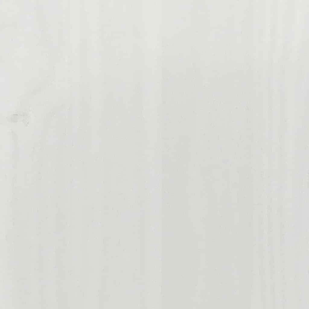 Sifonier „Corona”, alb, 102x52x186 cm, lemn masiv de pin — imaginea 8