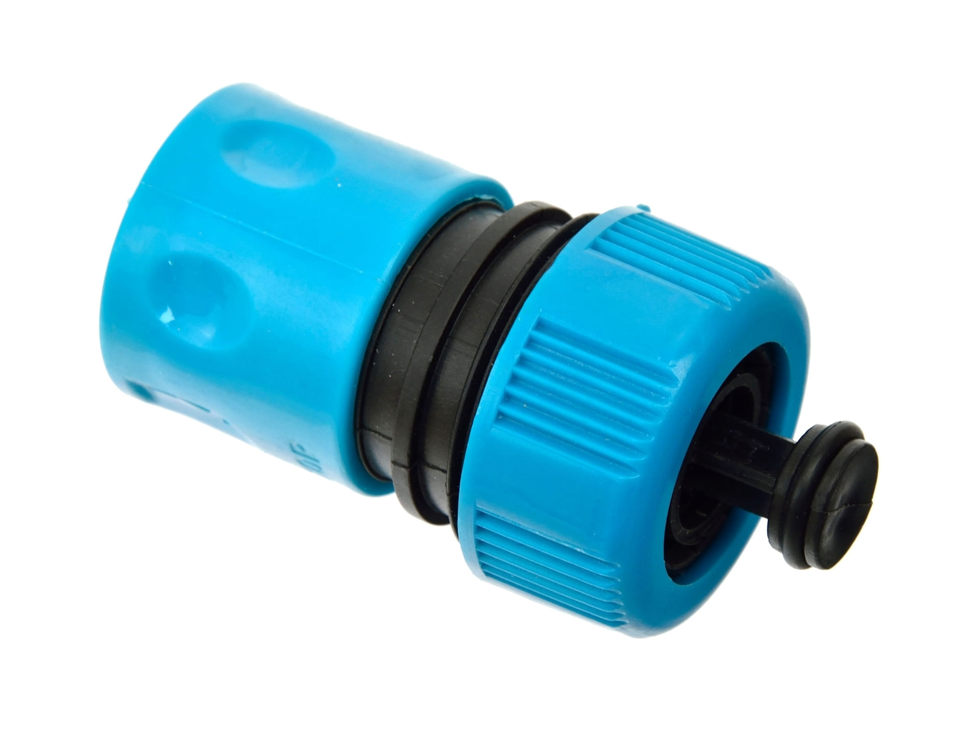 Conector rapid 3/4 cu opritor BLUE LINE, GEKO G73033B