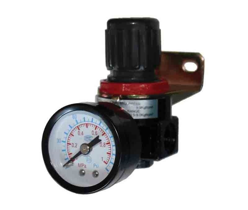 Regulator de aer cu ceas 1/4”, Raider 110601