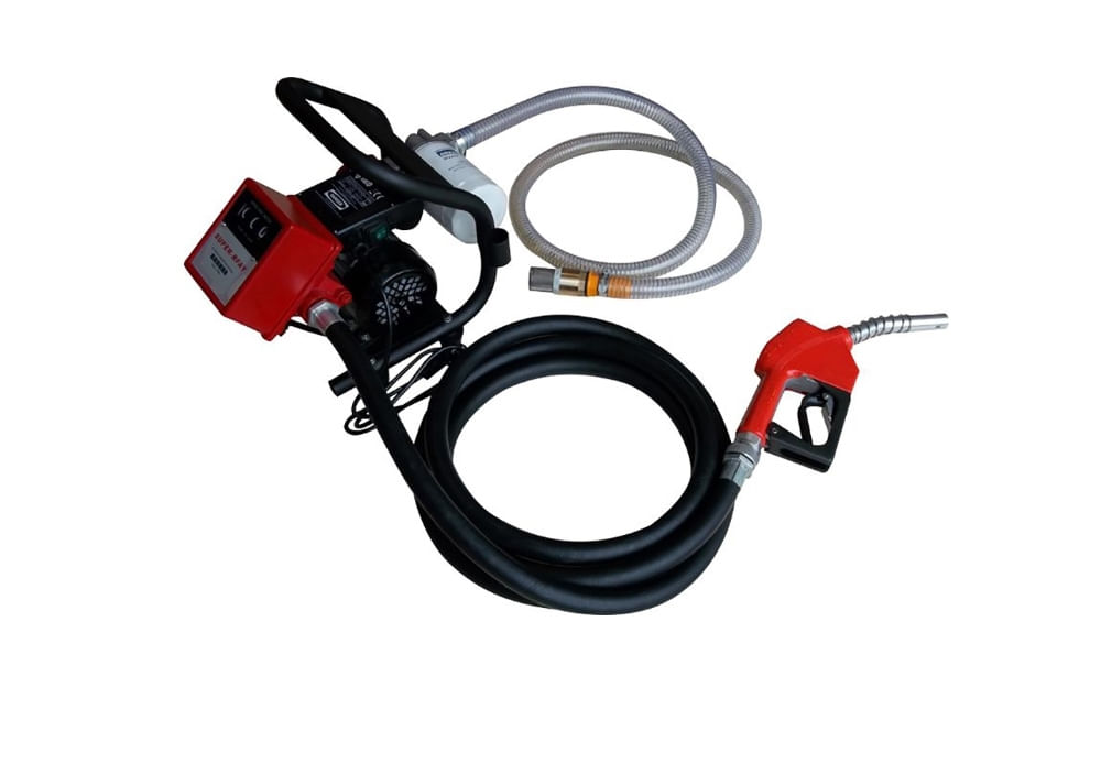 Set pompa electrica pentru transfer combustibil + accesorii Ibo Dambat AOP 60, 30m, 60 l/min, 370W, 230V, 1