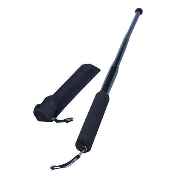 Baston telescopic, IdeallStore®, 65 cm, maner burete, negru - 1 | YEO