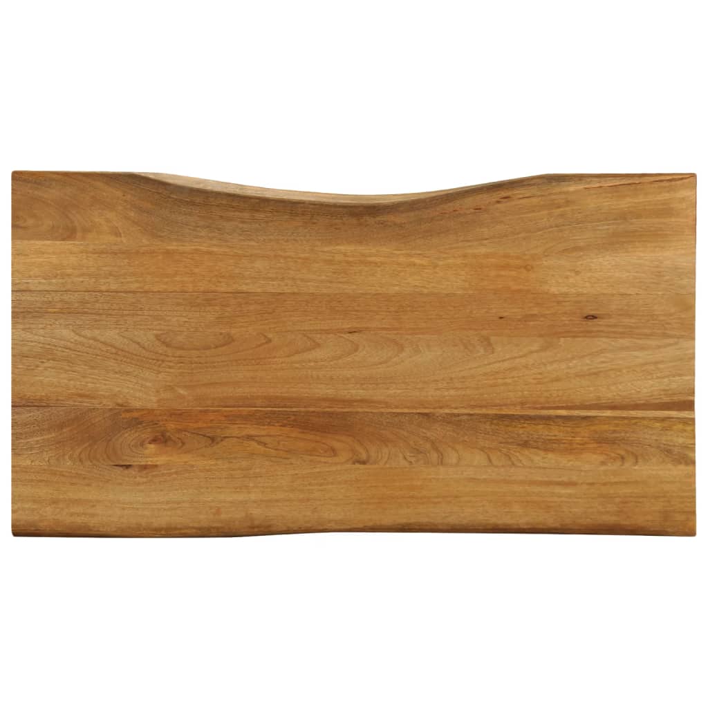 Blat masa 100x60x2,5 cm lemn masiv mango (finisaj stejar)