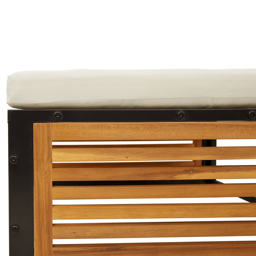Set canapele de gradina cu perne, 4 piese, lemn masiv de acacia — imaginea 12