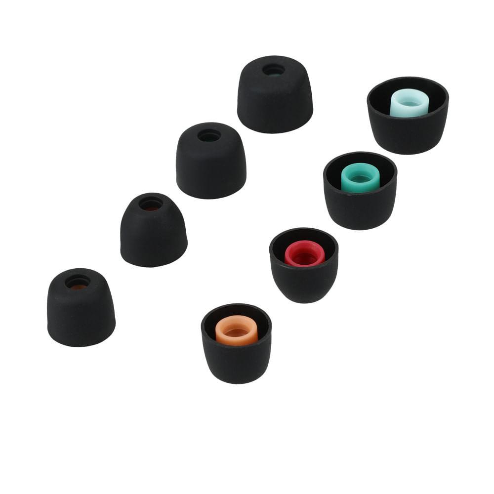 Set 8 Varfuri de schimb Kwmobile pentru Sony WF-1000XM5/WF-1000XM4, Negru, Silicon, KWM0000255B001C - 3 | YEO