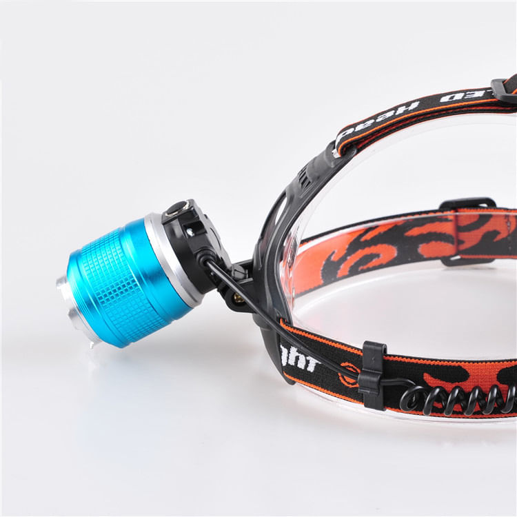 Lanterna Cap MRG M830, Reincarcabila, SMD T6, Zoom, Aluminiu