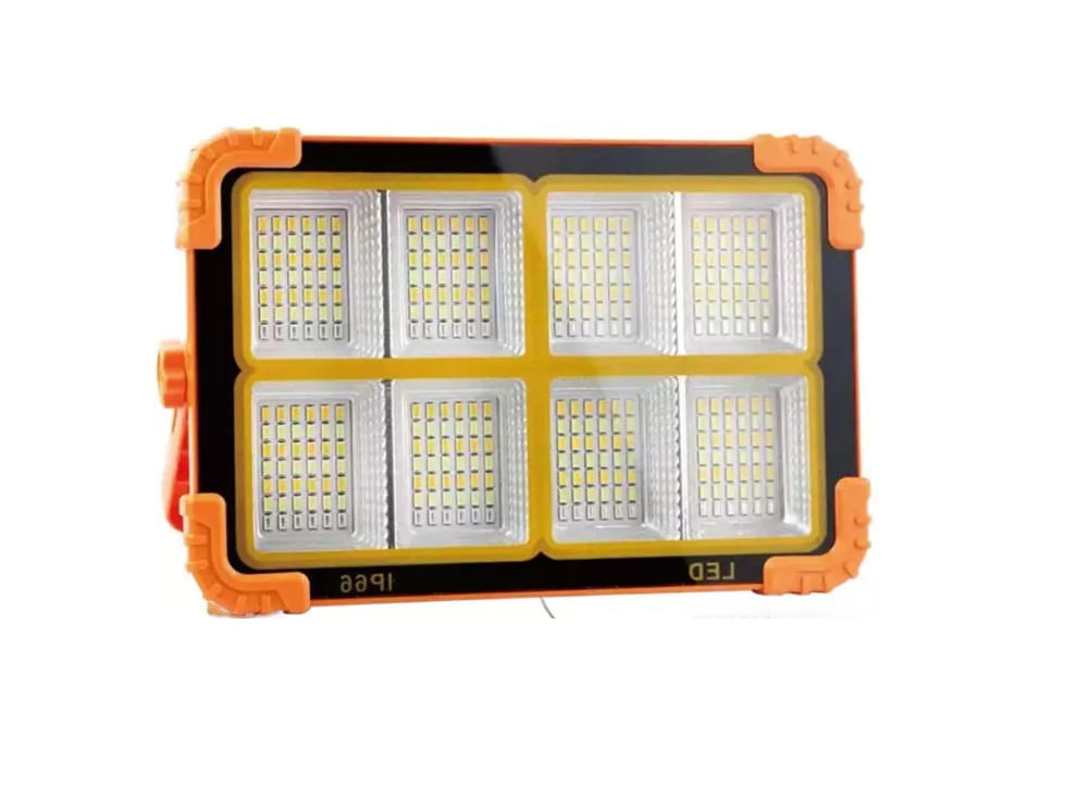Proiector Led Solar 500W MRG M924, 336 LED, Portabil, cu acumulator, Powerbank — imaginea 2