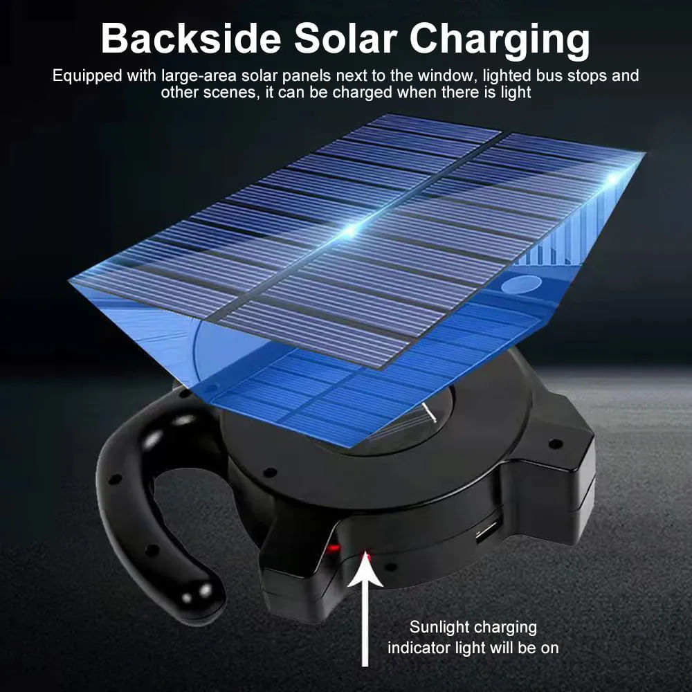 Proiector Solar Portabil LED MRG M819A, Lampa de Lucru Auto, Reincarcabil — imaginea 7