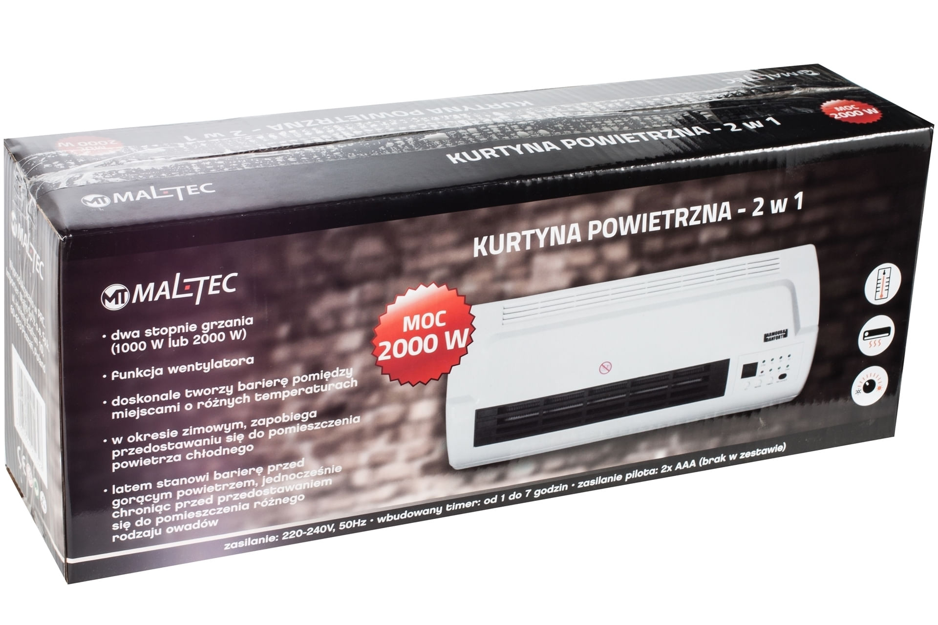 Aeroterma Maltec PT3800W 106512 - 3 | YEO