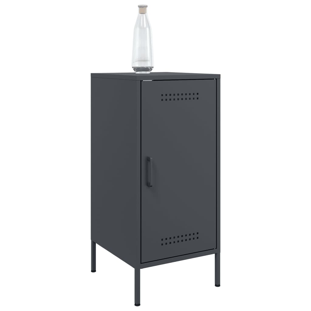 Dulap, antracit, 36x39x79 cm, otel laminat la rece — imaginea 4