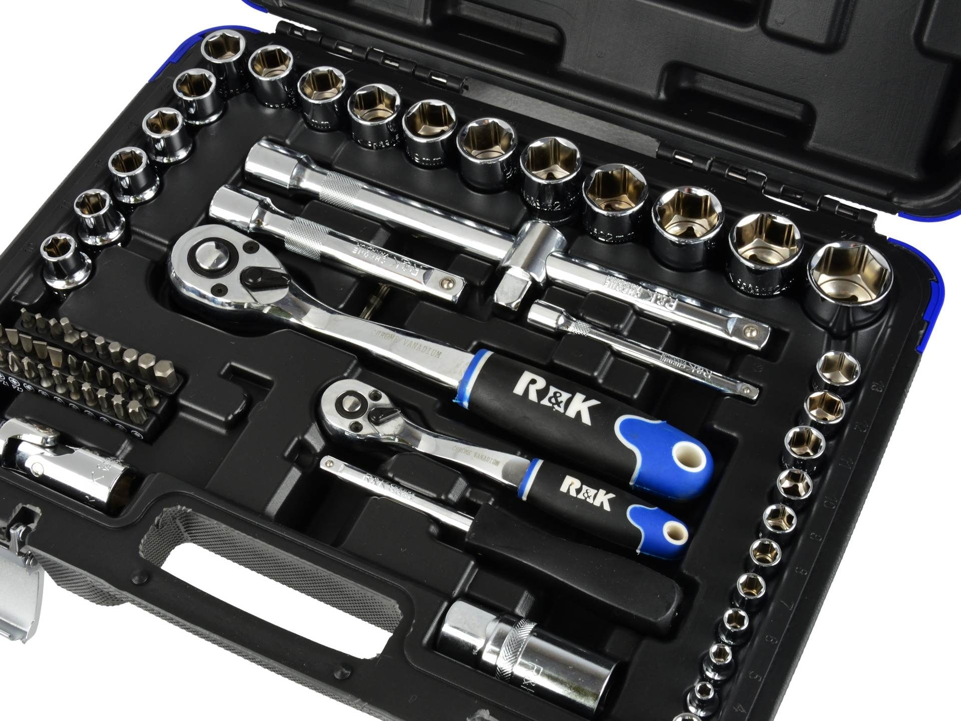 Set cheie profesionale, 72 buc. 1/4 "-1/2" R&K RK00200 — imaginea 3