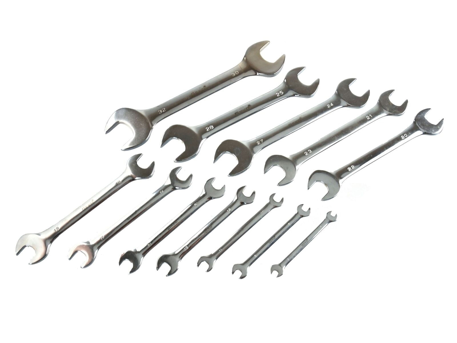 Set chei combinate 12 piese, 6-32mm, GEKO G11345 — imaginea 3