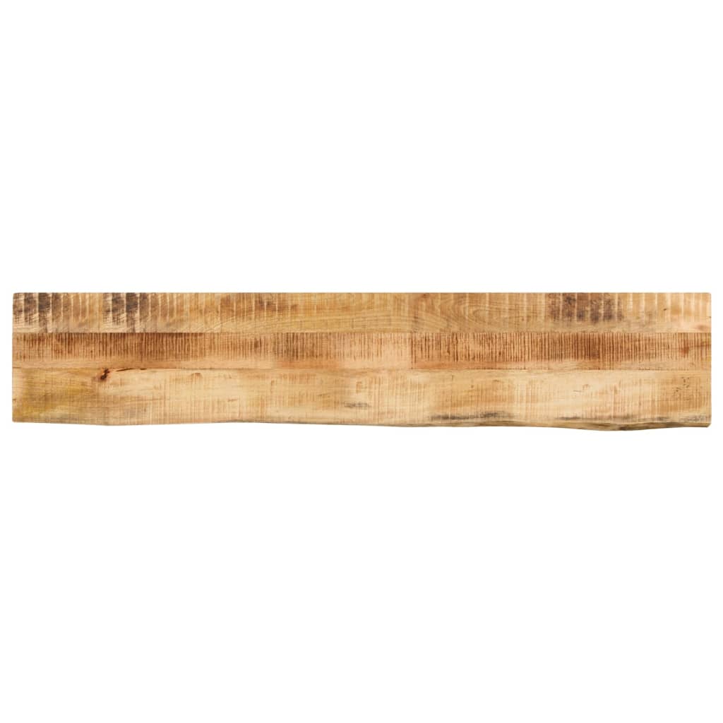 Blat de masa margine naturala, 160x40x2,5 cm, lemn masiv mango