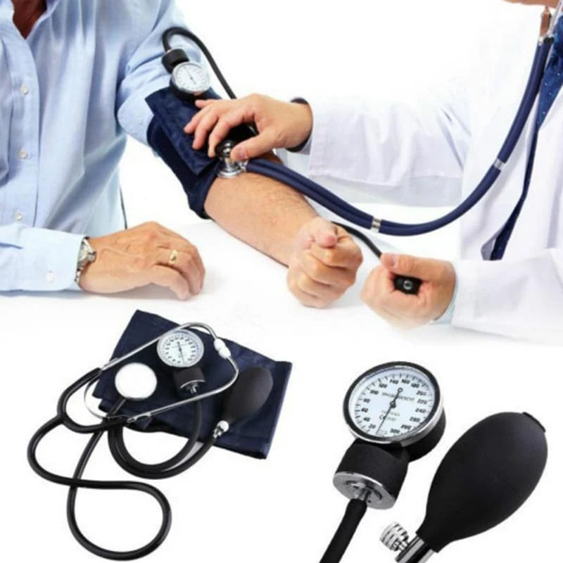 Tensiometru Mecanic de Brat MRG M1077, Profesional, cu Stetoscop si Geanta - 1 | YEO