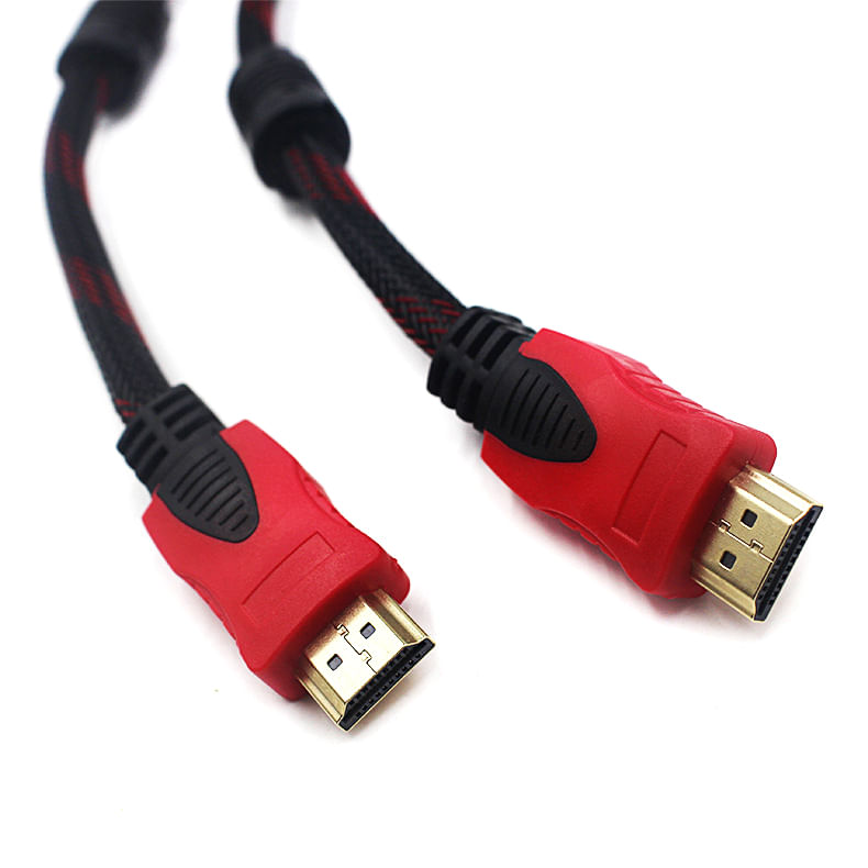 Cablu Hdmi MRG M749, Digital, 5m, Negru cu Rosu - 1 | YEO
