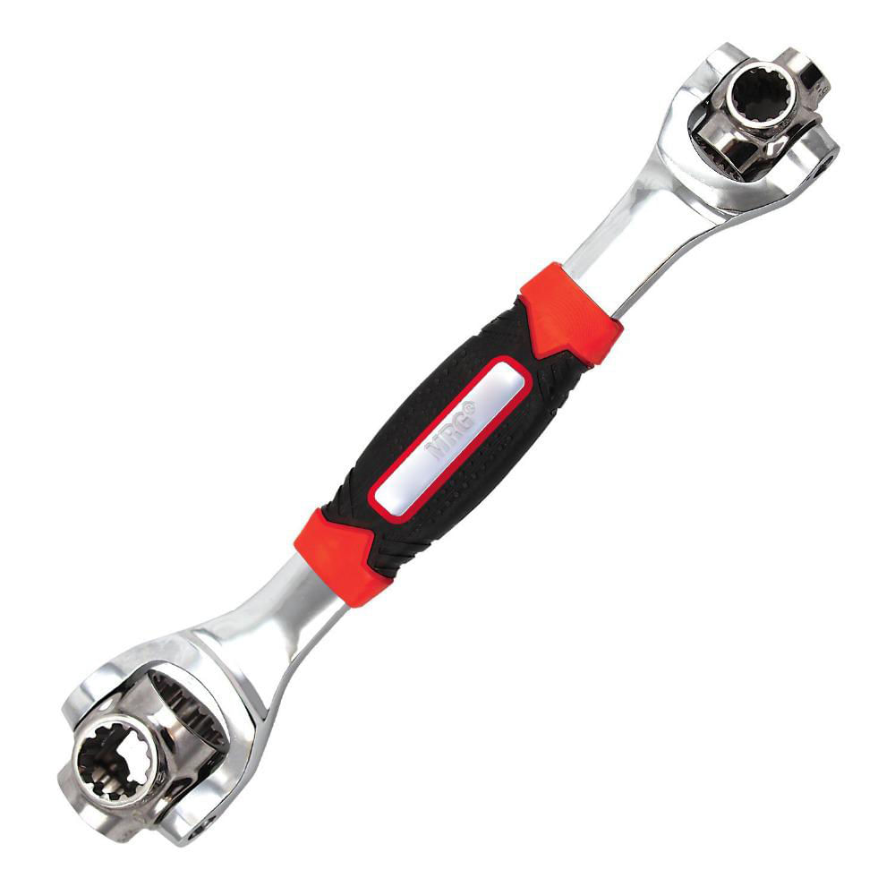 Cheie universala MRG M-474, 48 in 1, Multifunctionala, Rotire 360 grade, Negru / Rosu — imaginea 2