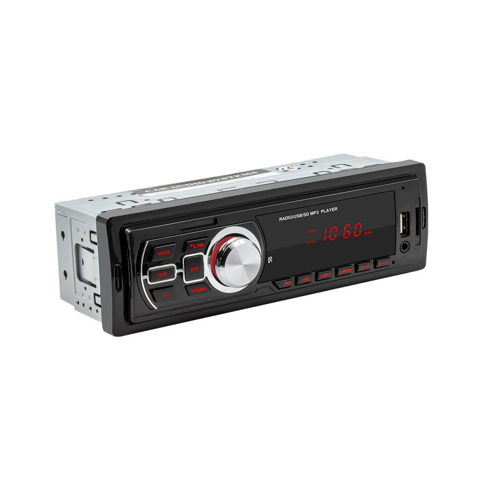 Casetofon Auto MRG A-626, Bluetooth, cu telecomanda, Hands-free, Display rosu