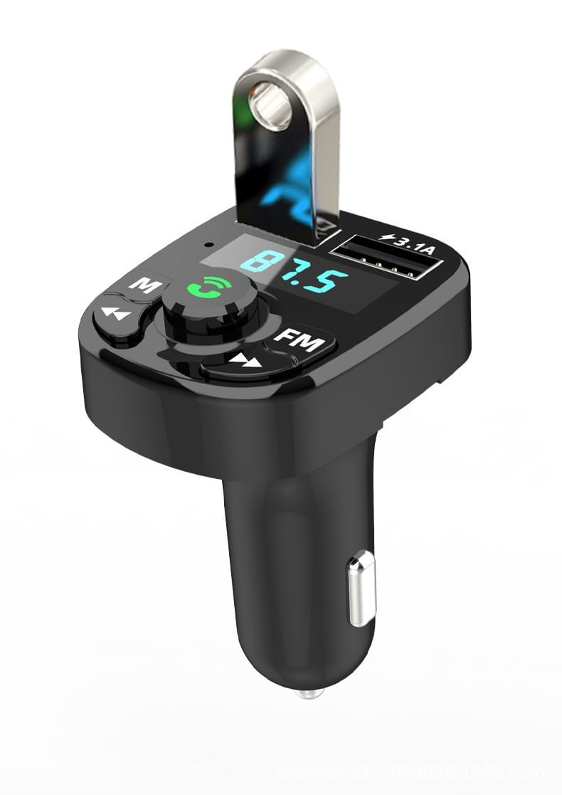 Modulator FM Bluetooth MRG MCS10, Handsfree, MP3 WMA, USB 3.1A, Display - 1 | YEO
