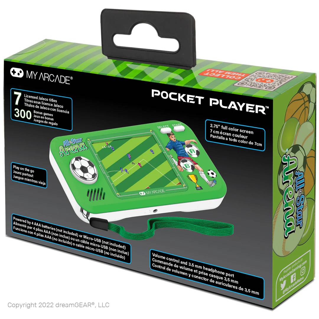 Consola portabila, My Arcade, ALL-STAR ARENA® POCKET PLAYER - 4 | YEO