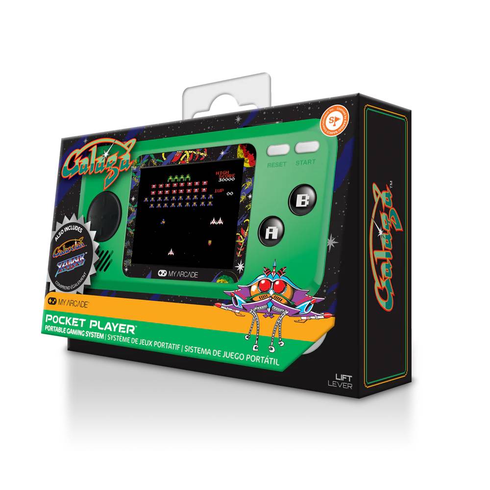 Consola portabila, My Arcade, GALAGA® POCKET PLAYER - 1 | YEO
