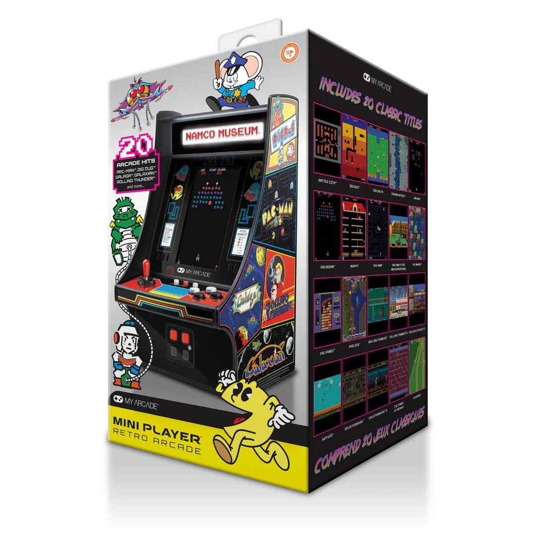 Consola jocuri video, 20 in 1, My Arcade, Namco Museum - 1 | YEO