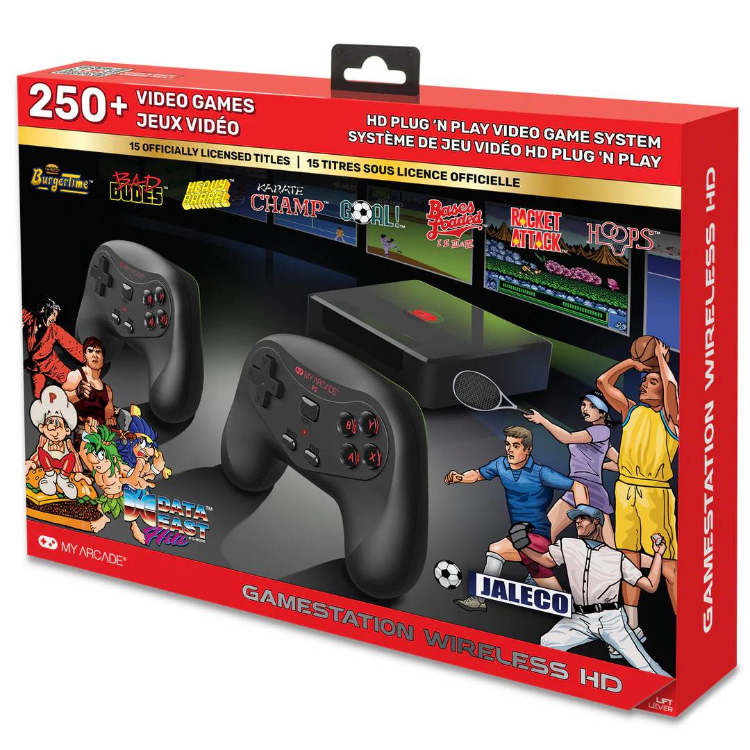 Consola portabila, My Arcade, GAMESTATION WIRELESS HD DATA EAST + JALECO