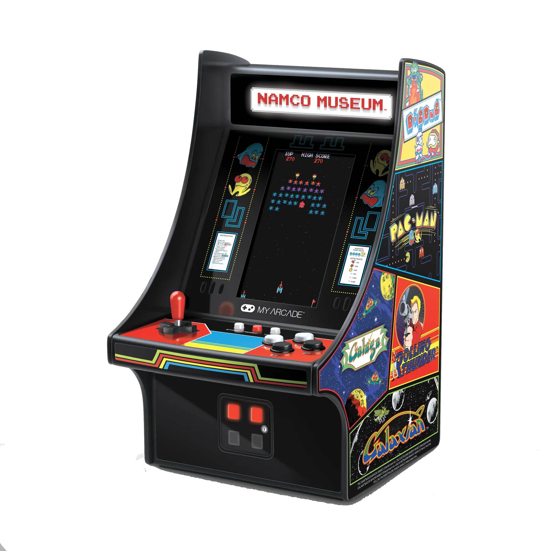 Consola jocuri video, 20 in 1, My Arcade, Namco Museum - 2 | YEO