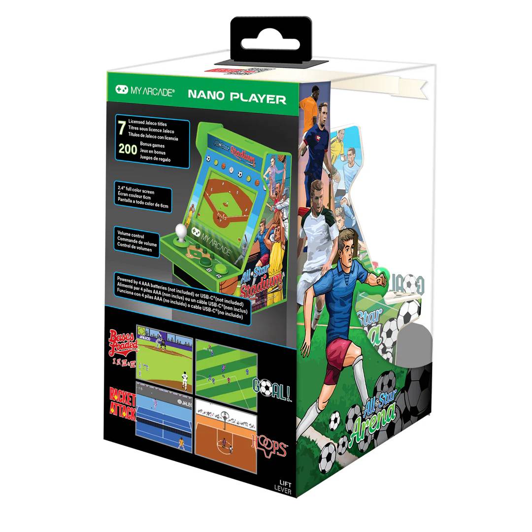 Consola portabila, My Arcade, ALL STAR ARENA NANO PLAYER - 3 | YEO