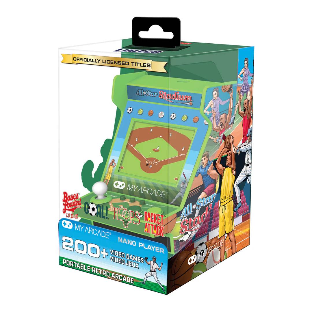 Consola portabila, My Arcade, ALL-STAR STADIUM NANO PLAYER - 3 | YEO