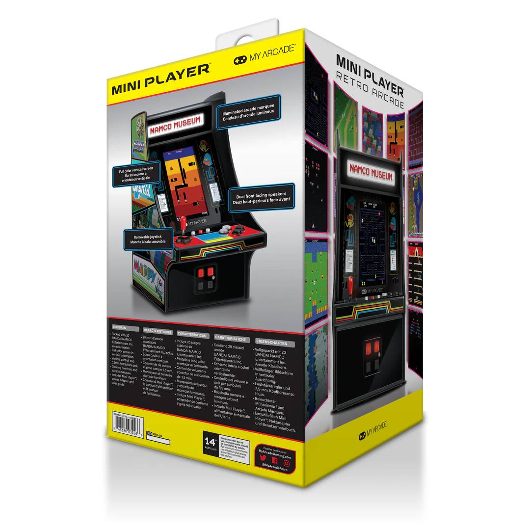Consola jocuri video, 20 in 1, My Arcade, Namco Museum - 3 | YEO