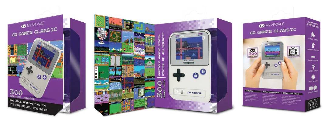 Consola portabila, My Arcade, GO GAMER CLASSIC