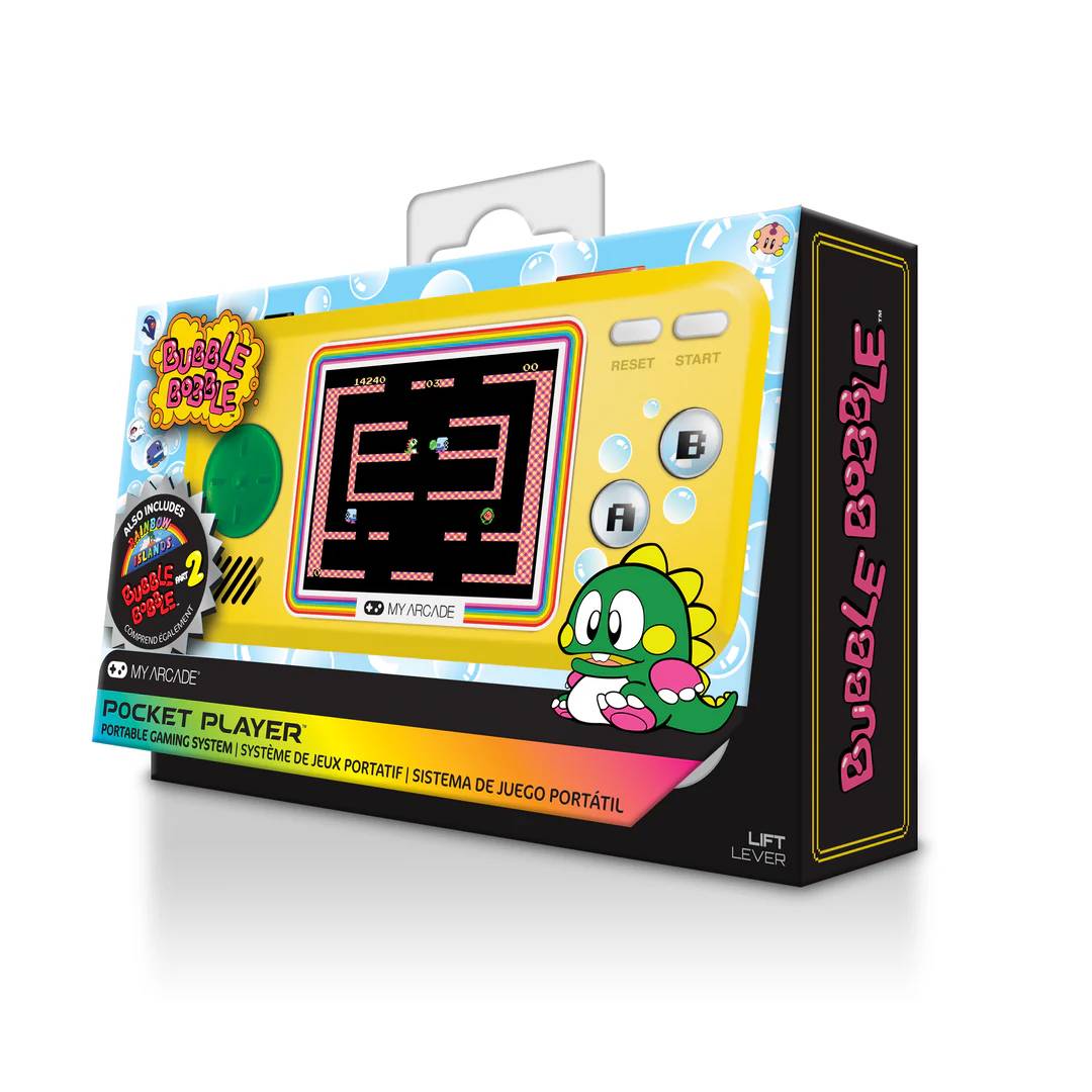 Consola portabila, My Arcade, BUBBLE BOBBLE™ POCKET PLAYER - 4 | YEO