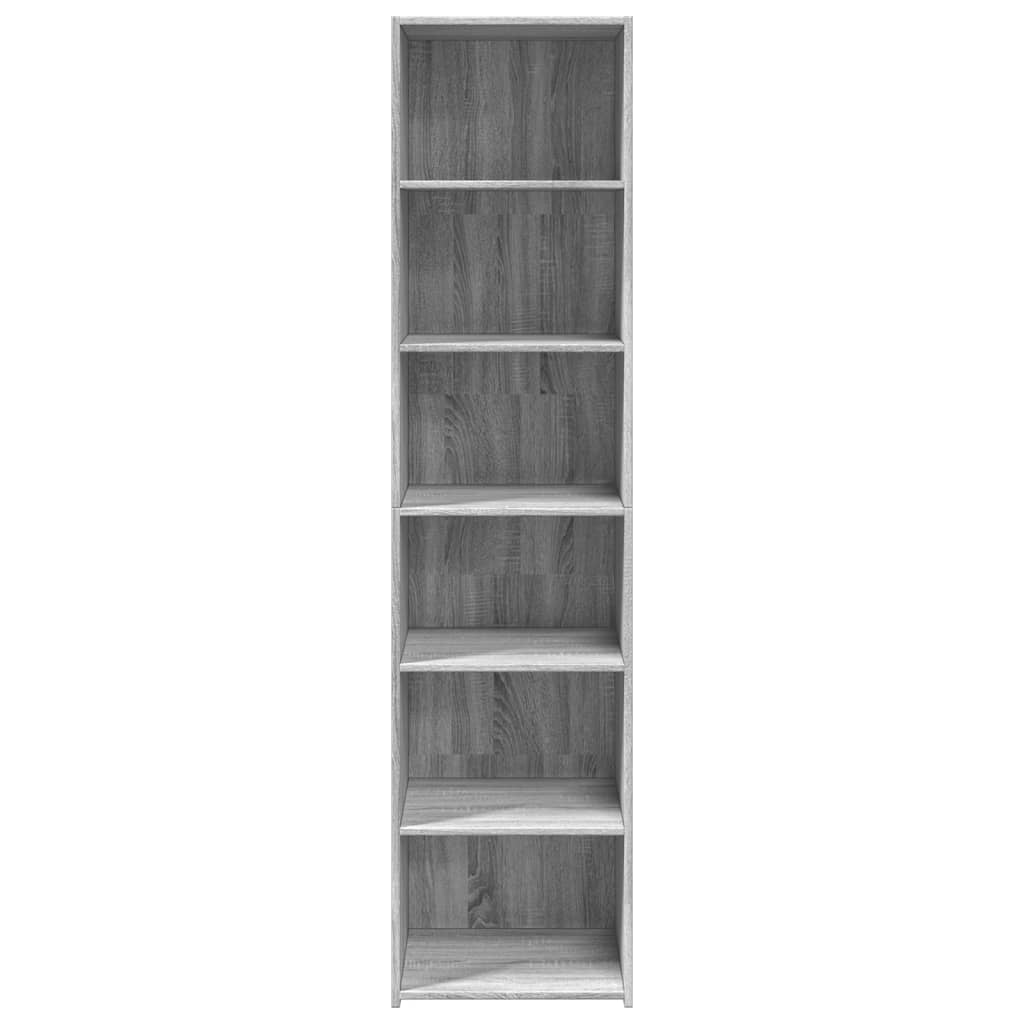 Dulap inalt, gri sonoma, 45x41x185 cm, lemn prelucrat — imaginea 4