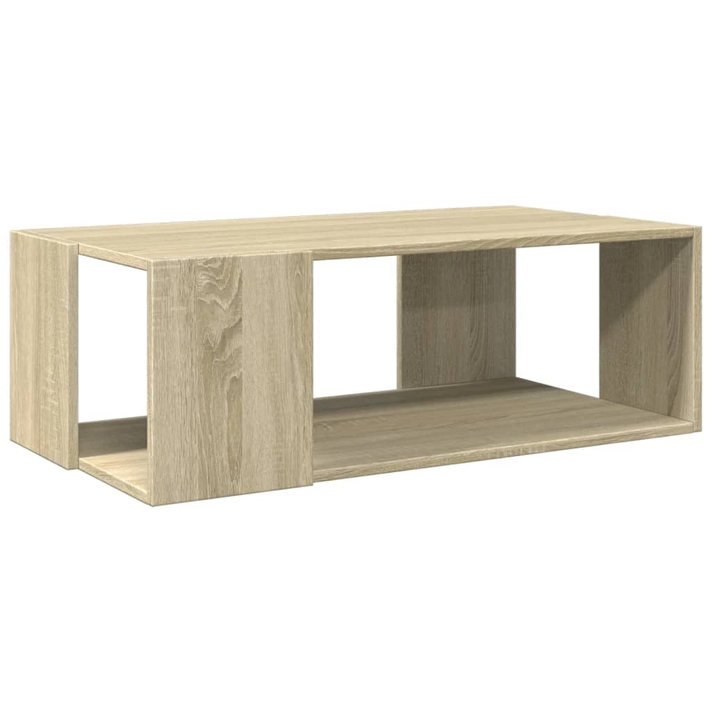 Masuta de cafea, stejar sonoma, 89,5x48x30 cm, lemn prelucrat — imaginea 6