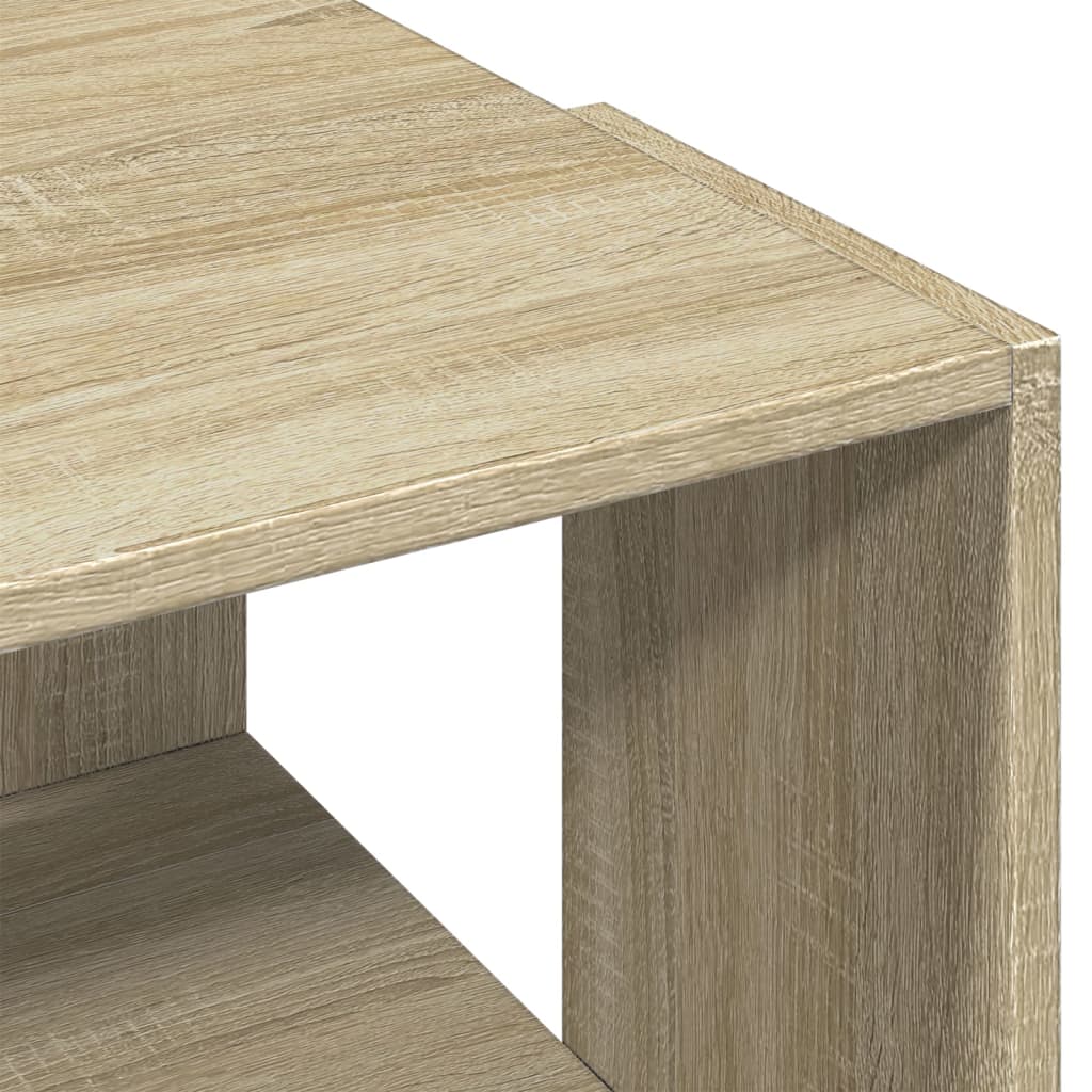 Masuta de cafea, stejar sonoma, 89,5x48x30 cm, lemn prelucrat — imaginea 7