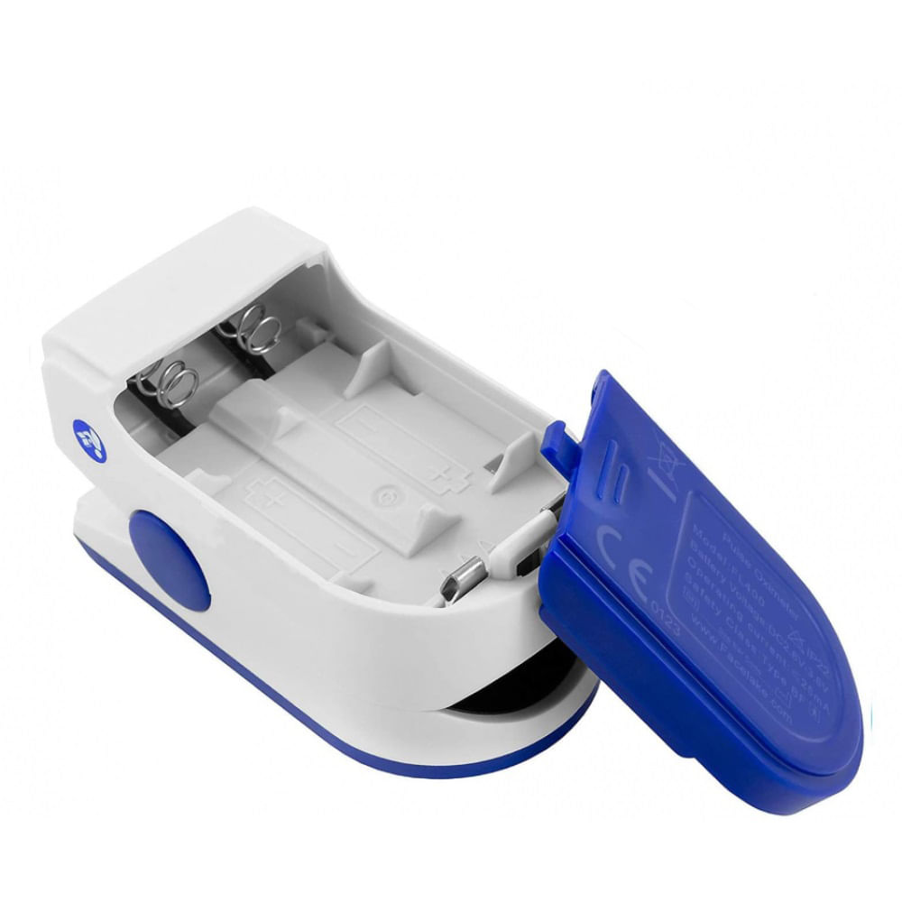 Pulsoximetru MRG M-JZK-302, Display digital, Pentru deget, Alb / Albastru - 2 | YEO