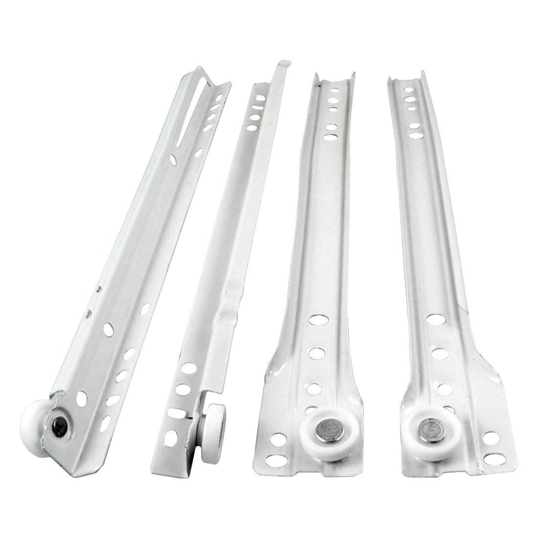 Set sina sertar cu rola 400 mm Alb Evo