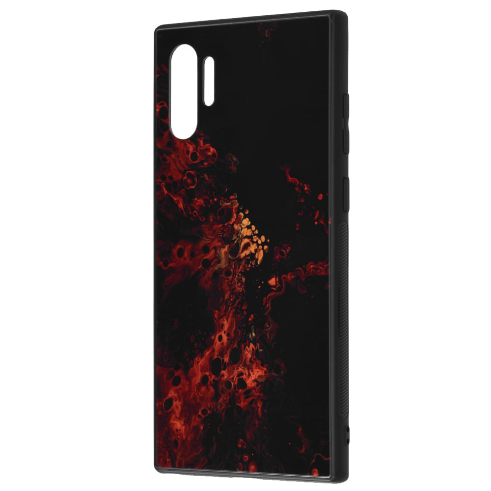 Husa de protectie compatibila cu Samsung Galaxy Note 10 Plus/Note 10 Plus 5G, PC, Rosu