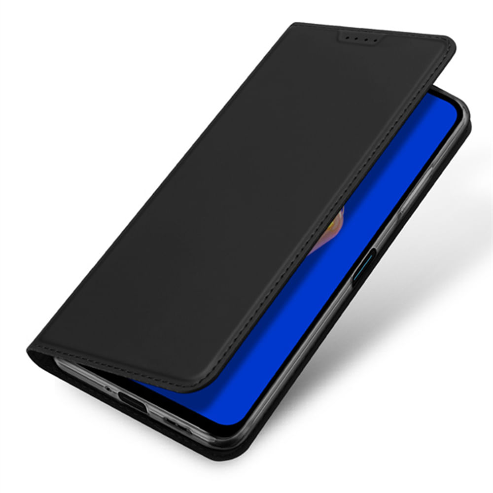 Husa de protectie compatibila cu Asus Zenfone 9/10, PU, Negru - 1 | YEO