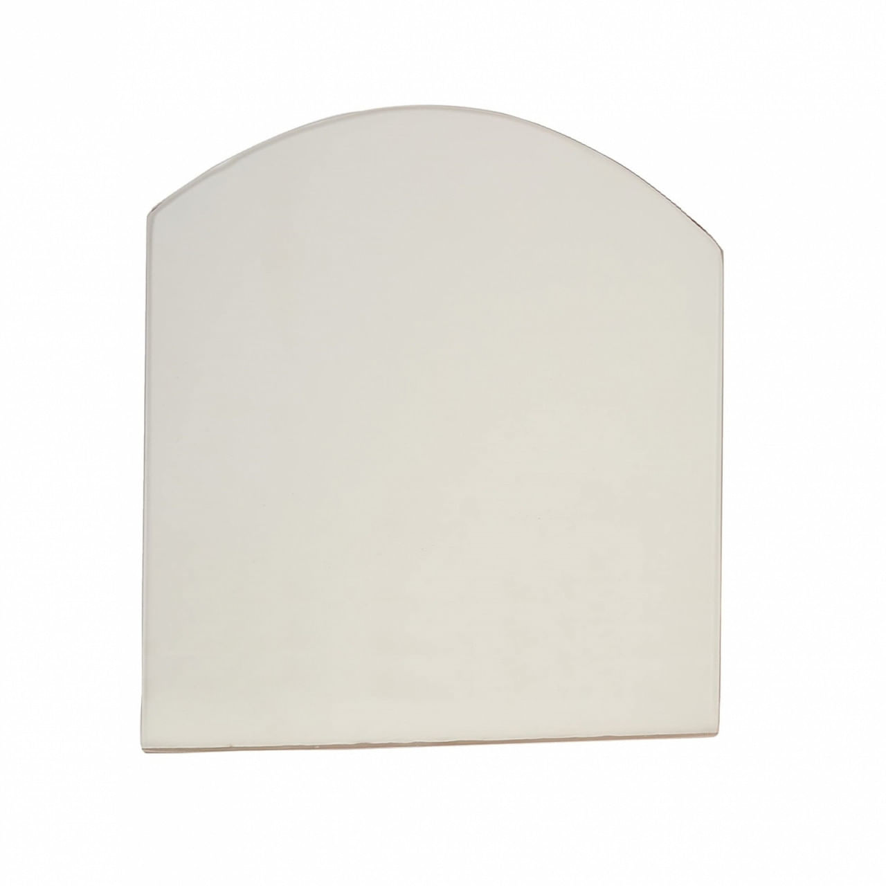 Sticla termorezistenta Mirage pentru usa soba semineu cu geam semirotund Cerbi 145x185 mm