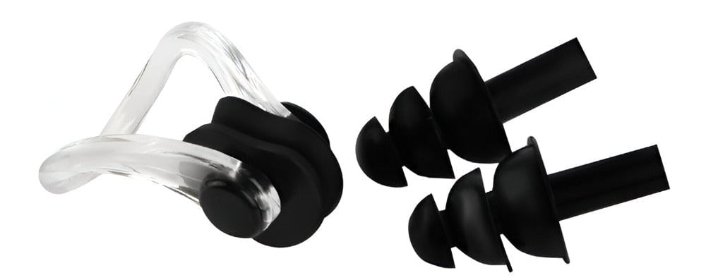Set de Inot Ochelari Anti-Aburire si Protectie UV,  Dopuri Urechi Moi Ajustabile, Cleste Nas, Marime Curea Reglabila - 2 | YEO