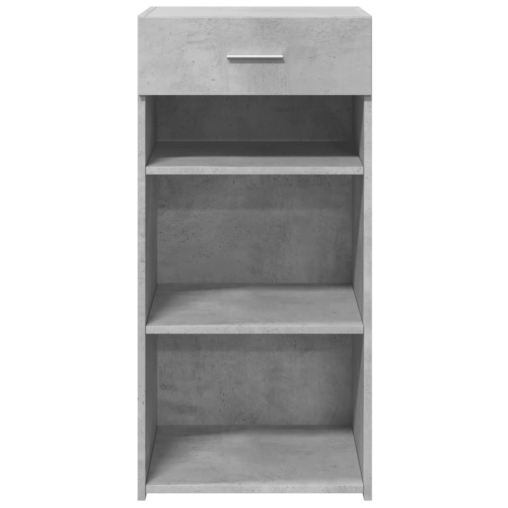 Dulap, gri beton, 45x42,5x93 cm, lemn prelucrat — imaginea 4