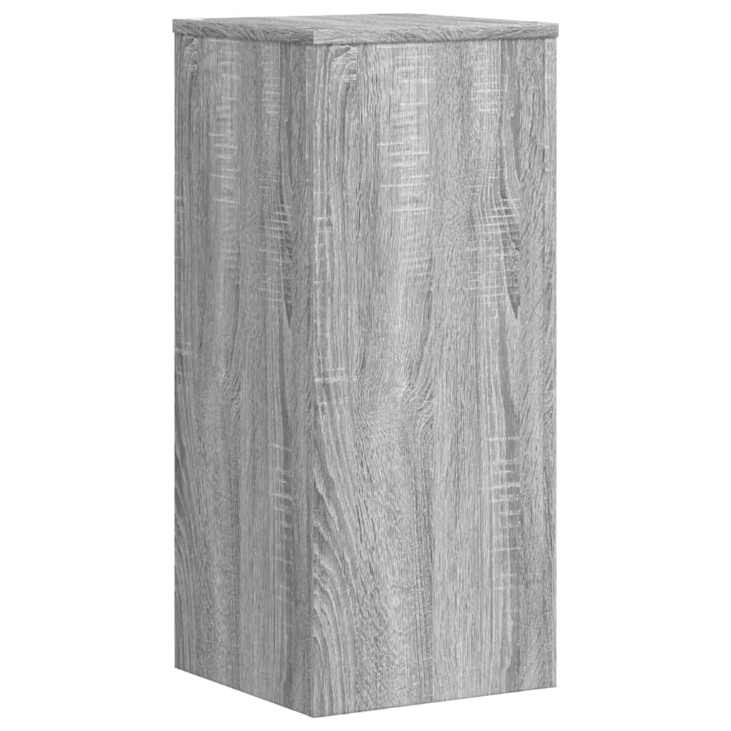 Suporturi de plante 2 buc. gri sonoma 30x30x70cm lemn prelucrat — imaginea 7