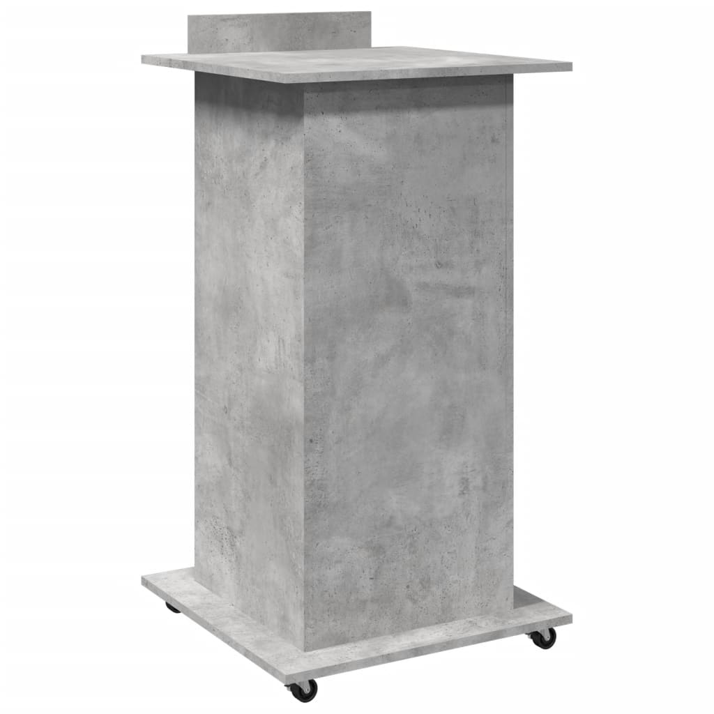 Pupitru cu roti si sertar beton - 5 | YEO